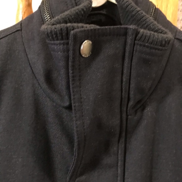 Like new Men’s Guess winter Coat Navy Blue Size XS - Picture 4 of 8